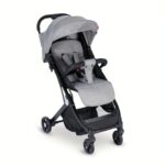 Lightweight Baby Stroller, Travel Pram, Compact One-Hand Foldable Pushchair, Buggy with 5-Point Harness, for Airplane