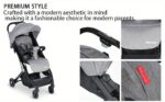 Lightweight Baby Stroller, Travel Pram, Compact One-Hand Foldable Pushchair, Buggy with 5-Point Harness, for Airplane - Image 9